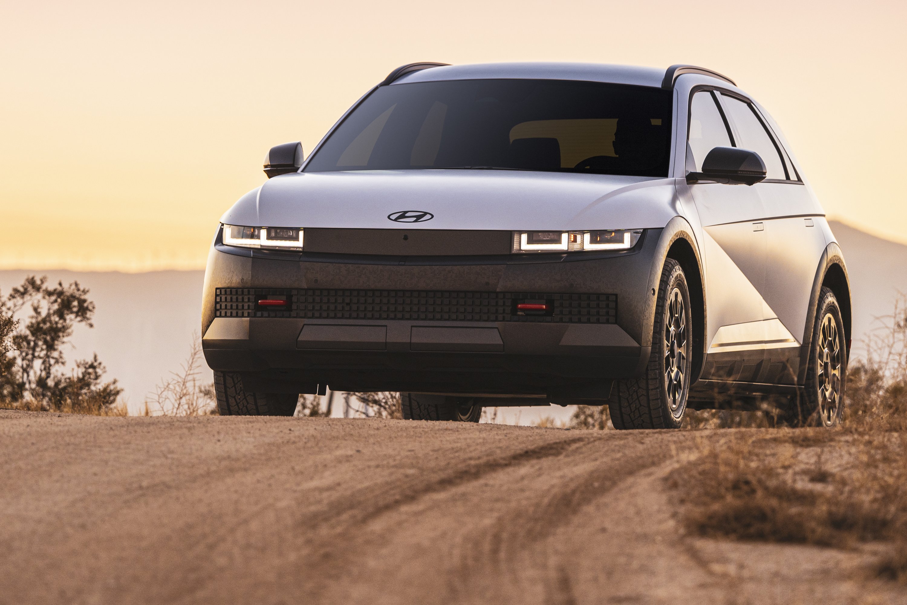 An off-road version of Hyundai's electric car was made on the 30th