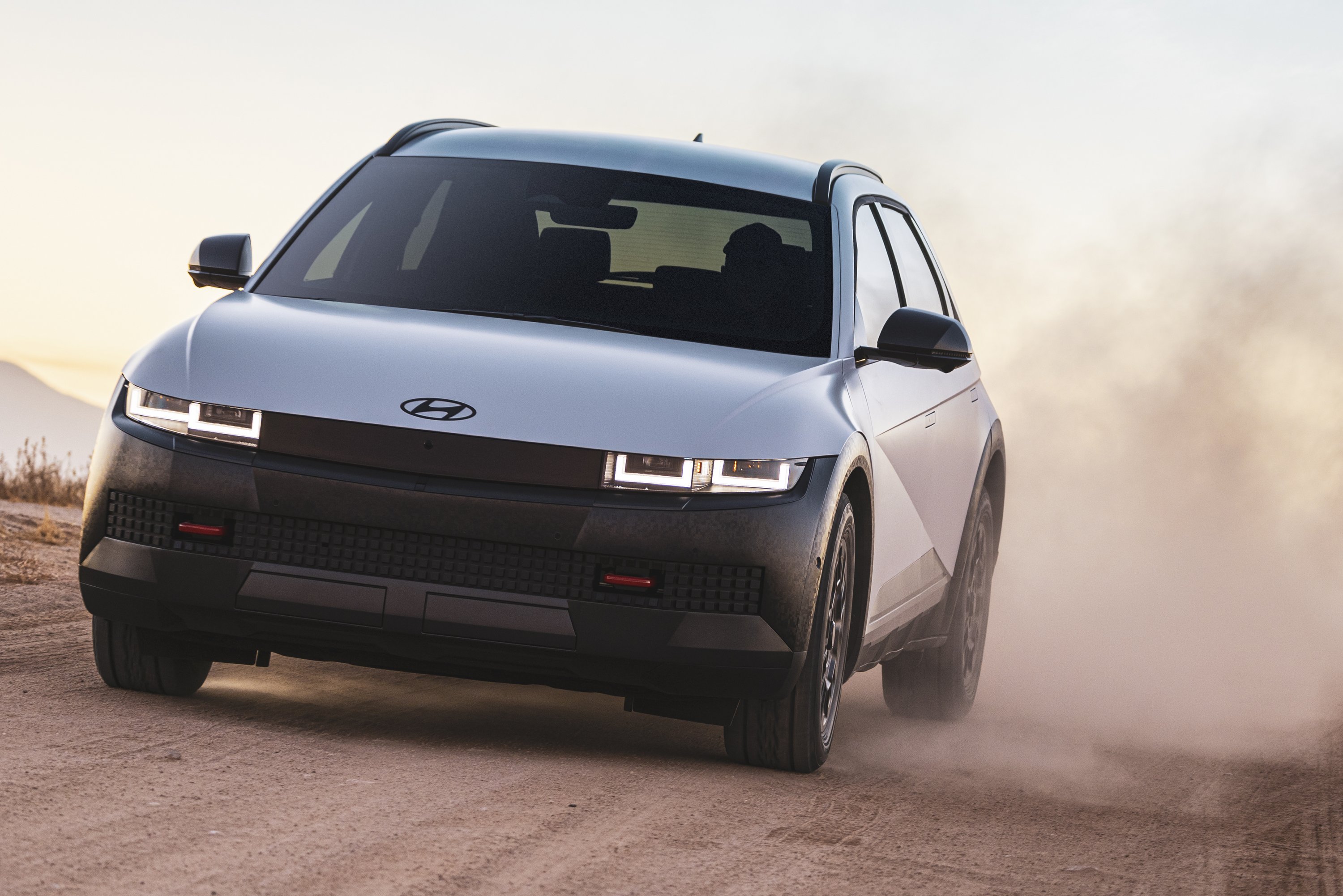 An off-road version of Hyundai's electric car was made 32