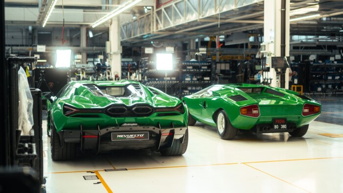 The legendary Lamborghini 39 has returned to its birthplace