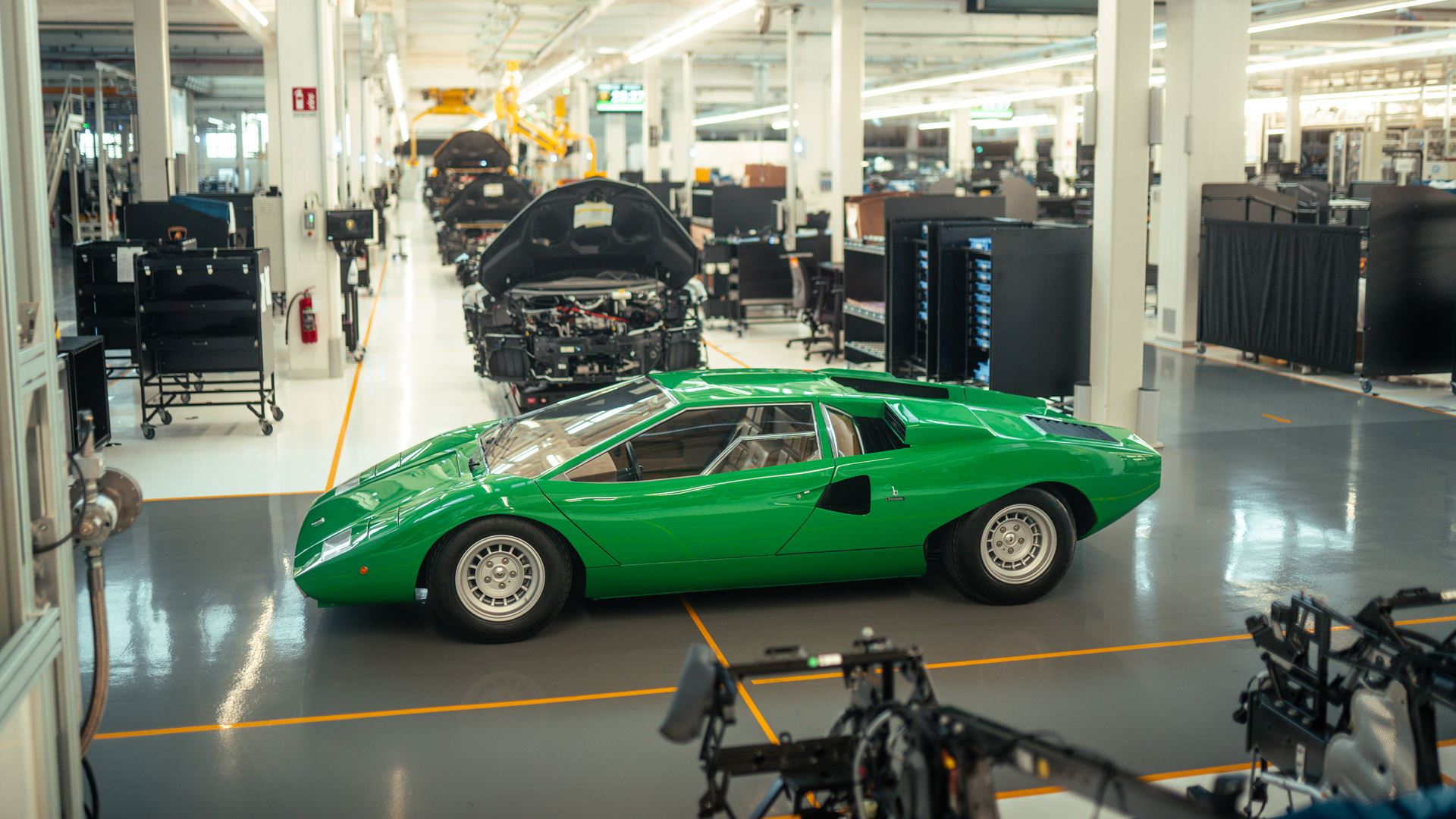 The legendary Lamborghini 13 has returned to its birthplace