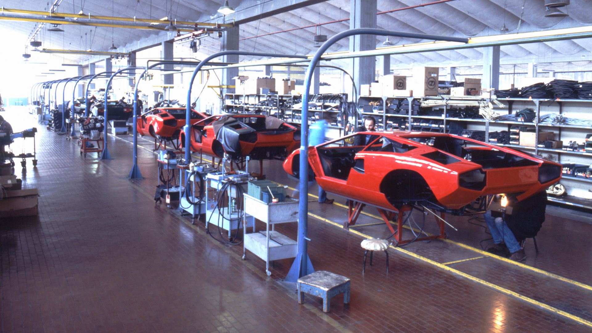 The legendary Lamborghini 12 has returned to its birthplace