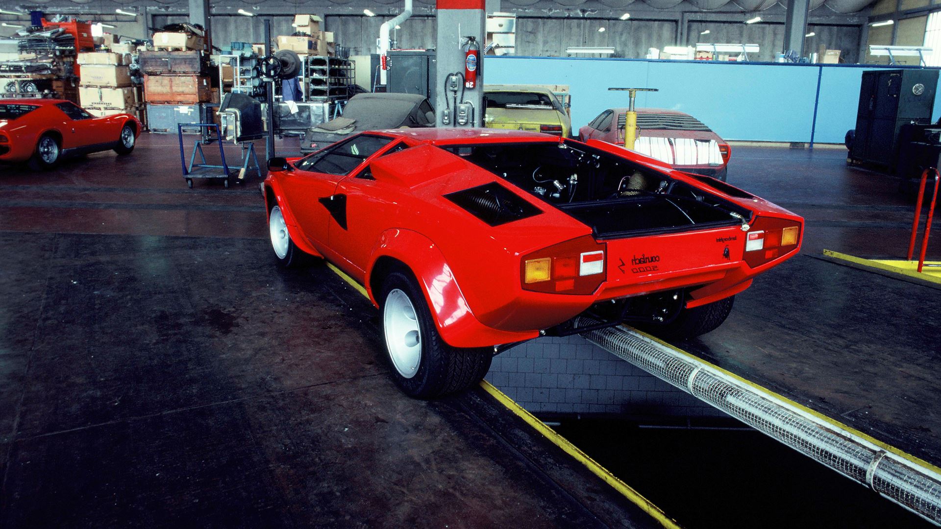 The legendary Lamborghini 7 has returned to its birthplace