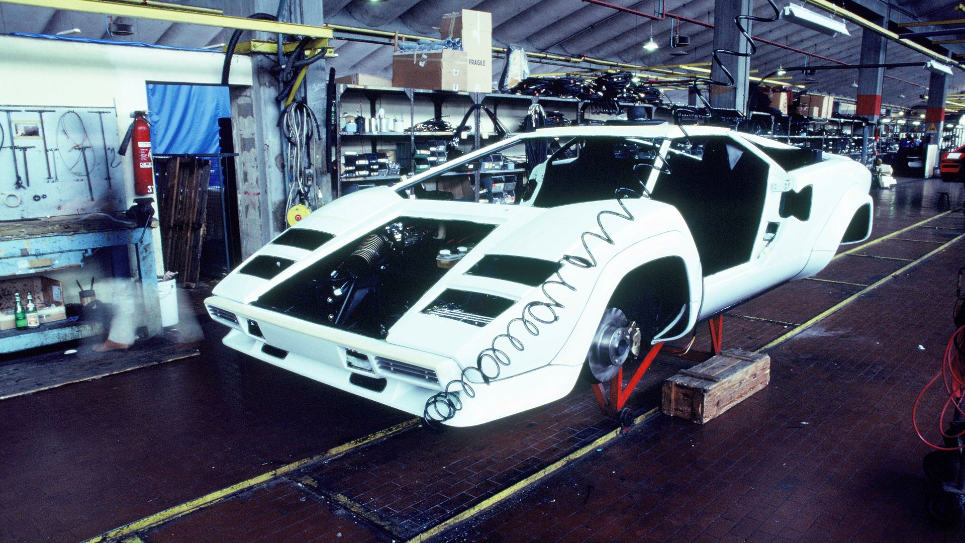 The legendary Lamborghini 6 has returned to its birthplace