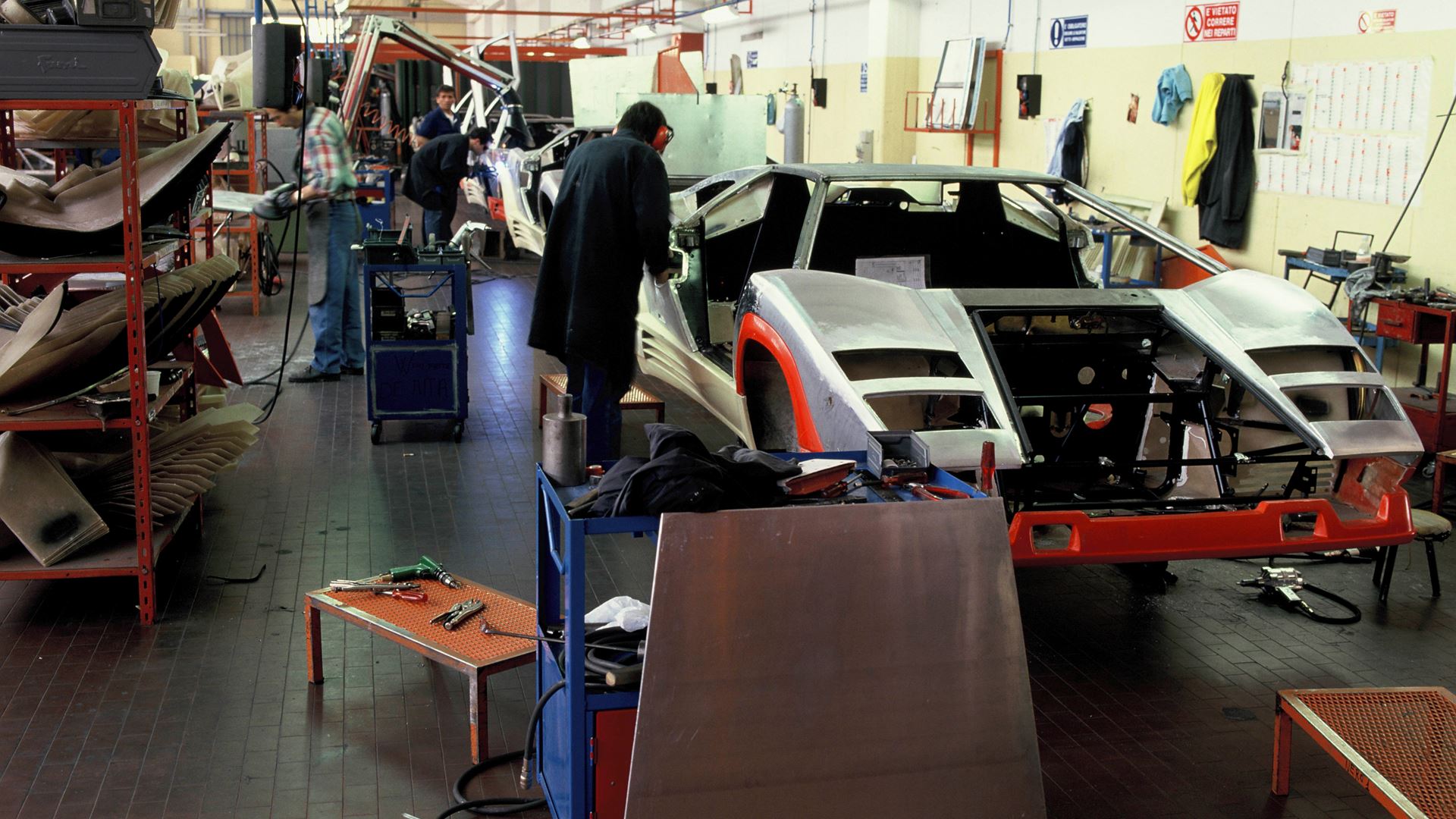 The legendary Lamborghini 4 has returned to its birthplace