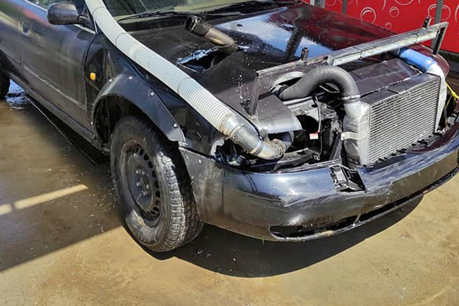 Ez a magyar Audi a kőkemény házibarkács ékköve, a szó legjobb értelmében