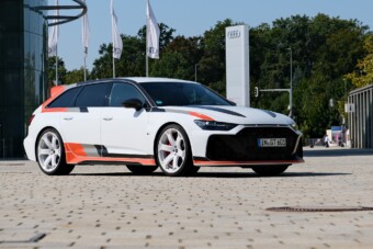 285 km/h-val száguldottunk ezzel az Audival