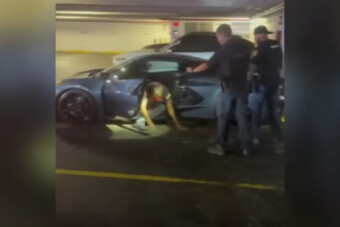 Az év legszürreálisabb autólopási próbálkozását rögzítették