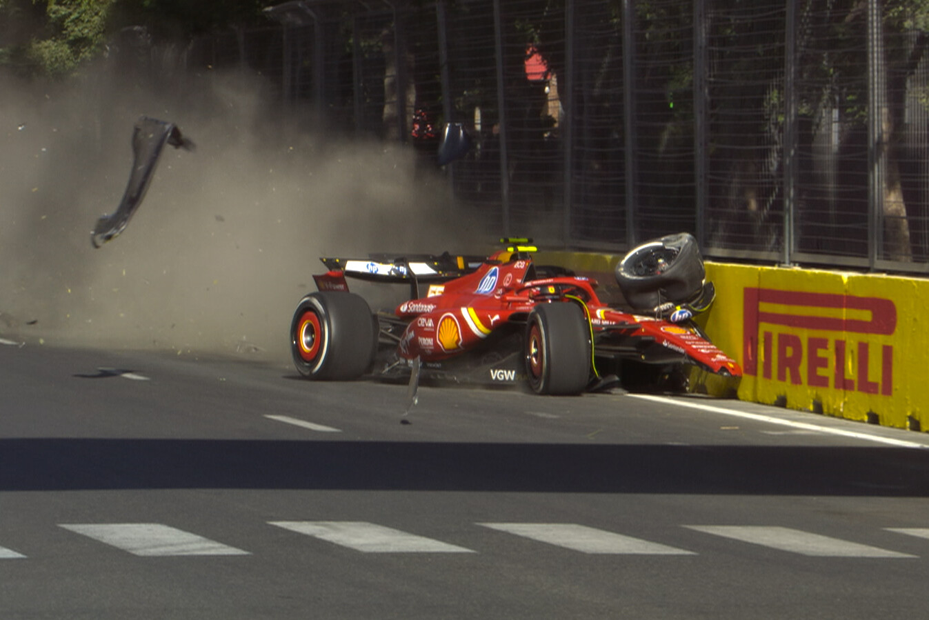 F1: Döntöttek Sainz és Perez balesetének ügyében