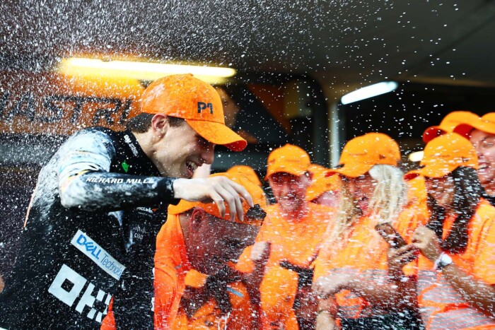 F1: A hős Piastrit felvették a csúcspilóták közé