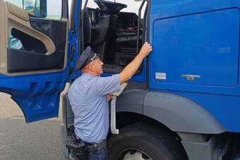 1,2 milliós bírság a teherautósnak, ez volt a bűne