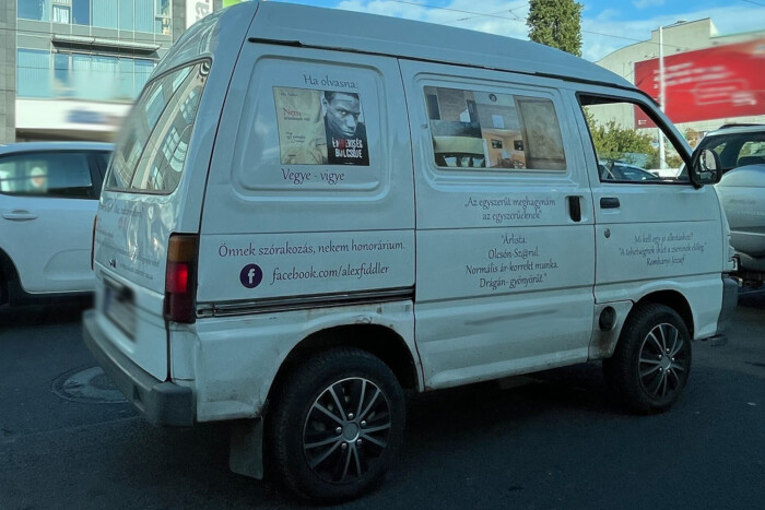 Ahogy ez a magyar melós a többi autósnak üzen, arra nem vagy felkészülve 2