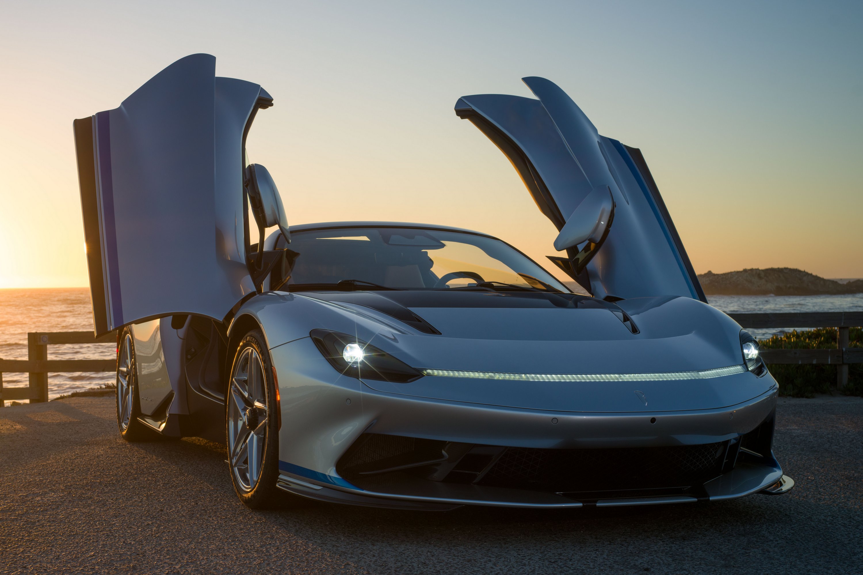 A legendás sportoló húzta be a Pininfarina Battista Targamericát