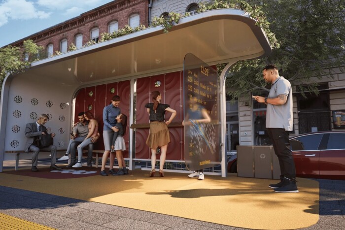 Te szívesen várnál ebben a megállóban?