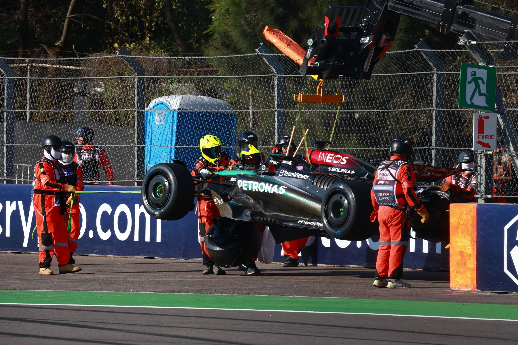 F1: Egy dolog vigasztalja Russellt a baleset után