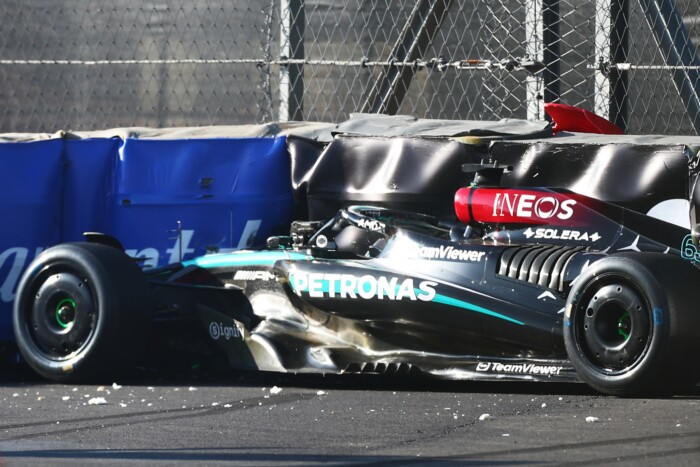 F1: A törések miatt kezd kiürülni a kassza a Mercedesnél