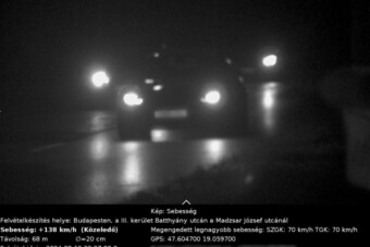 Ezrével fogják a gyorshajtókat az új óbudai traffik