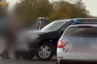 Autós üldözés volt Budapesten, a TEK is beszállt