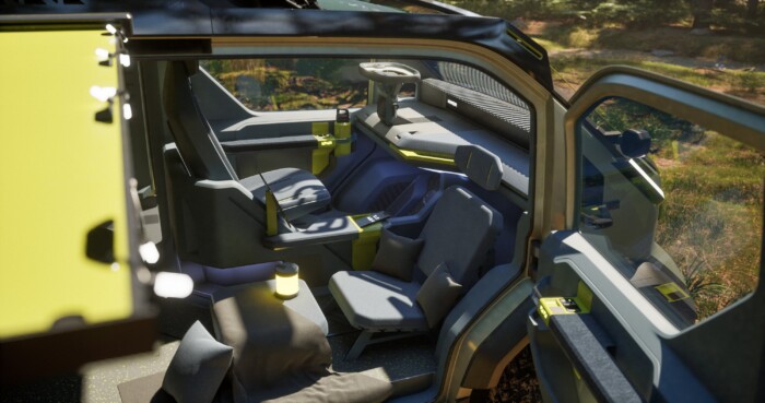 Kirándulós élményautókat épített a Kia 7