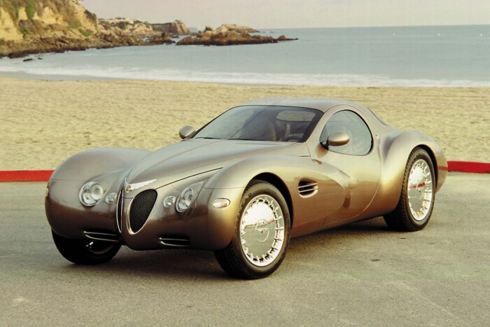 A művészi autók aranykorát idézte ez a koncepció