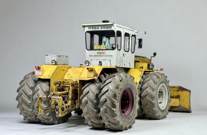 Olyan Rábát épített egy magyar makettező, hogy érezni a dízel és a gépzsír szagát 2