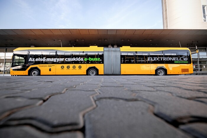 Új magyar villanybusz mutatkozott be a fővárosban 1