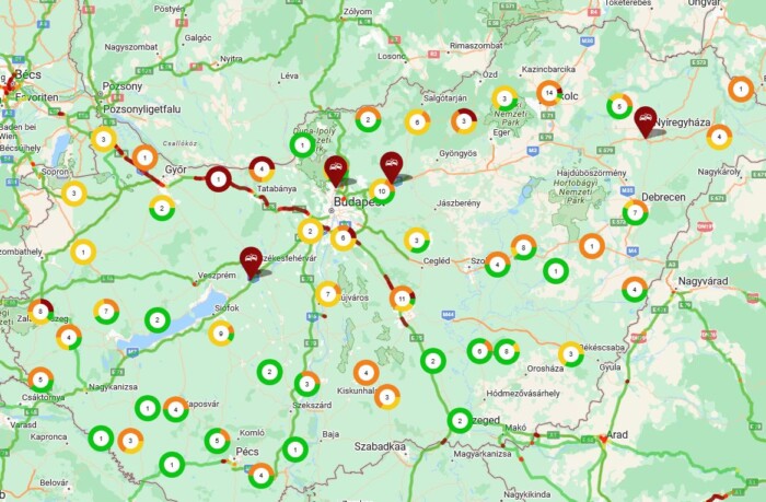 Elestek a hazai autópályák, ezeket kerüld most el, ha tudod 1