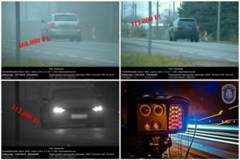 Három fotóval egymilliót kaszált a rendőrség