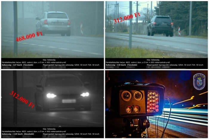 Három fotóval egymilliót kaszált a rendőrség