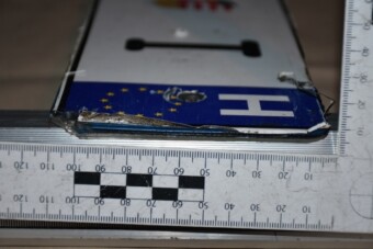 Nem akármilyen rendszámot fogtak Tolnában