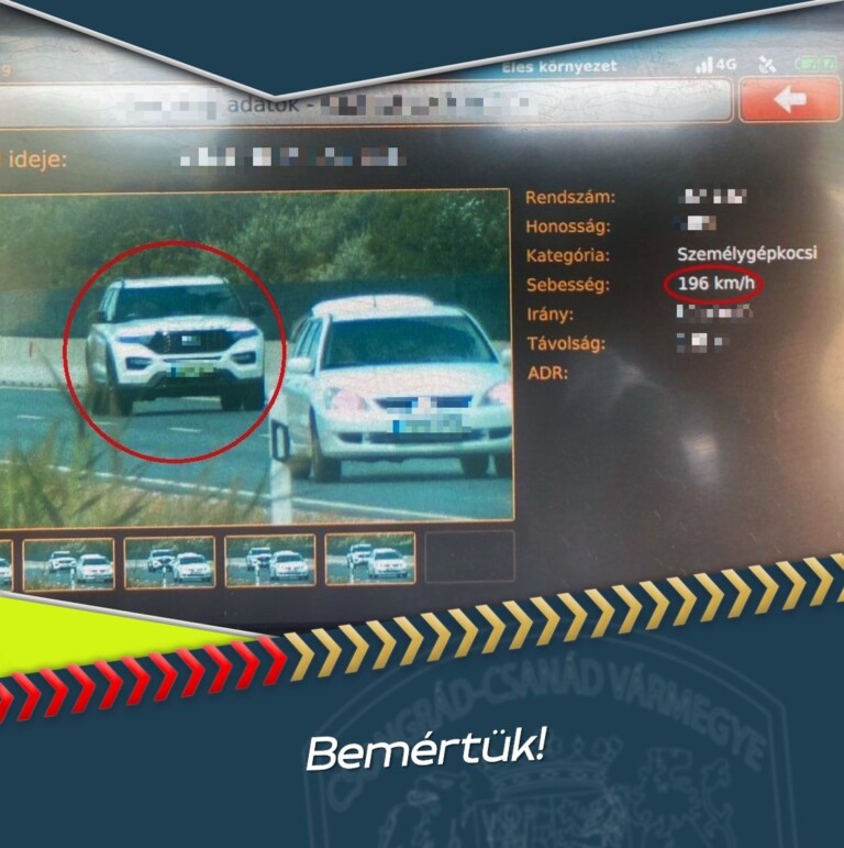 TOP 10 magyarországi gyorshajtás 2024-ből 2