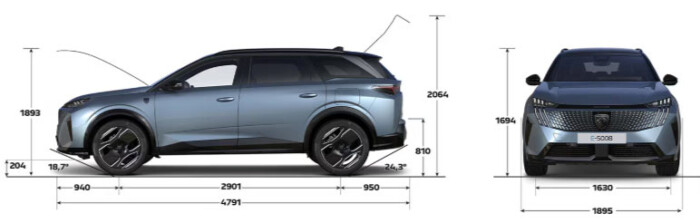 Hétszemélyes villanyautó, kezelhető méretben 1