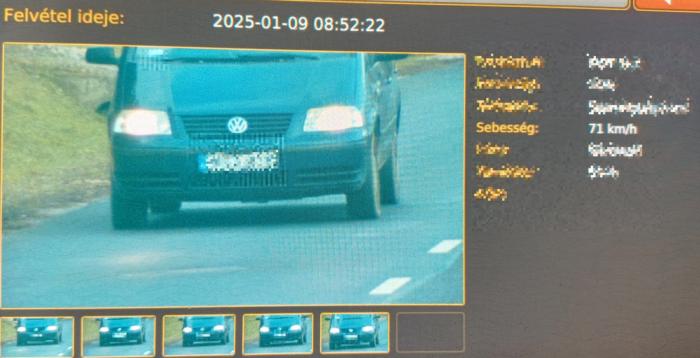 Rekordgyanús: három perc alatt kétszer futott traffipaxba Nógrádban 2