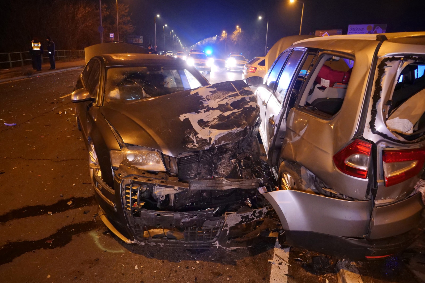 Menekült a rendőrök elől, hét embert juttatott kórházba
