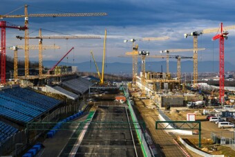 Friss képeken a Hungaroring, rá se lehet ismerni
