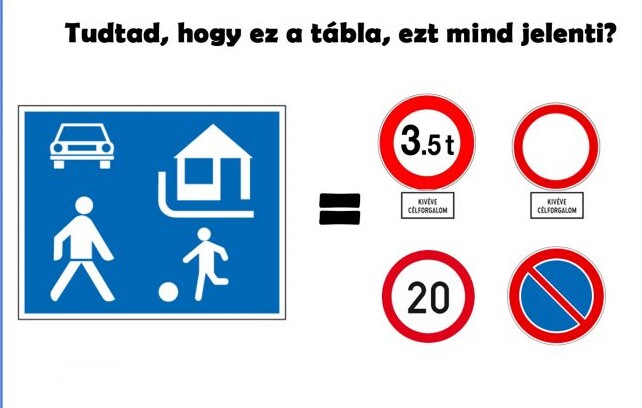 Ez a KRESZ-tábla a lakosoknak áldás, az autósoknak rémálom 1 | Vezess Ez a KRESZ-tábla a lakosoknak áldás, az autósoknak rémálom 1