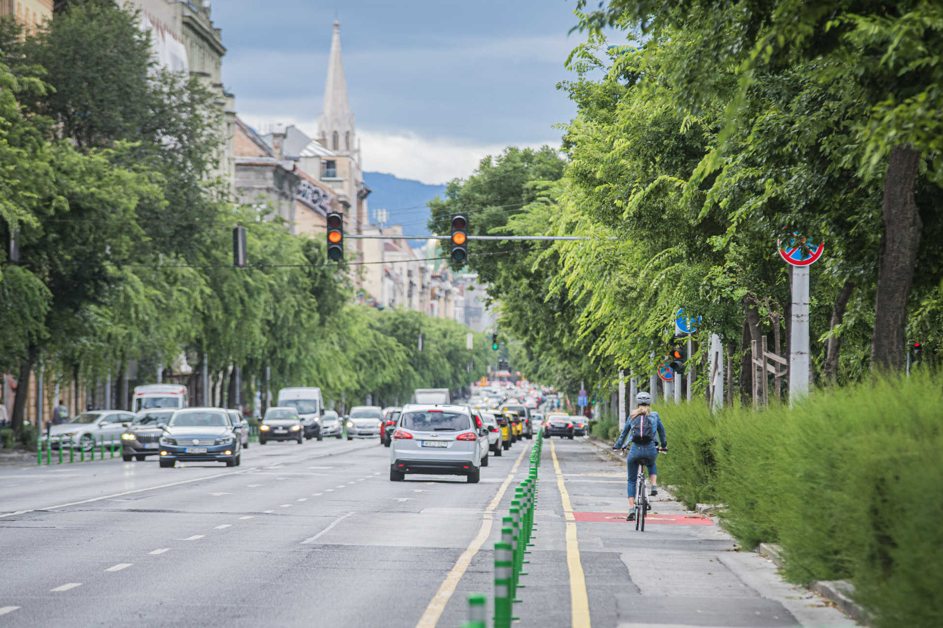 Továbbfejlesztik a budapesti kerékpársávokat