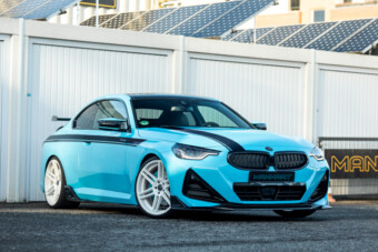 500 lóerőre húzták az autót, ami hű a BMW régi híréhez