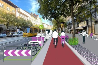 Ilyenek lesznek a fővárost behálózó bringasztrádák