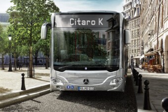 Sejtelmes fotón a BKV új autóbusza