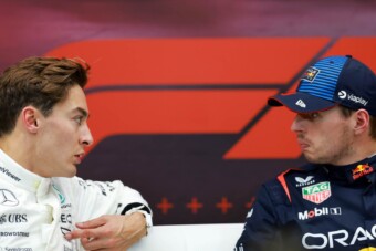 F1: Russell még mindig pipa Verstappenre