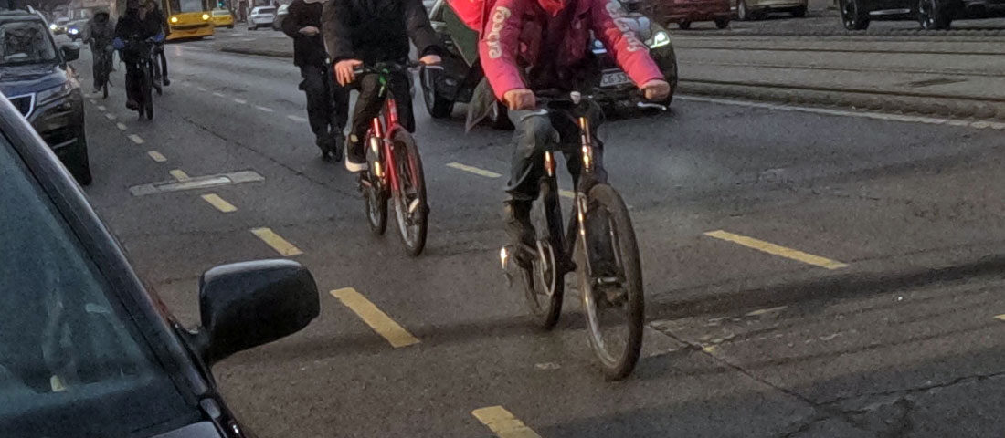 Télen tényleg felszívódnak a bringások?