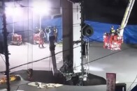 Horrorbaleset, kettészakadt az autópálya Norvégiában 2 Horrorbaleset, kettészakadt az autópálya Norvégiában 2