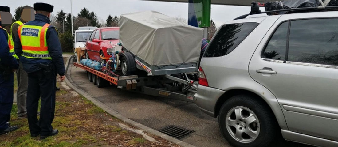 Speciális zsiványfogót tesztelnek az útellenőrök