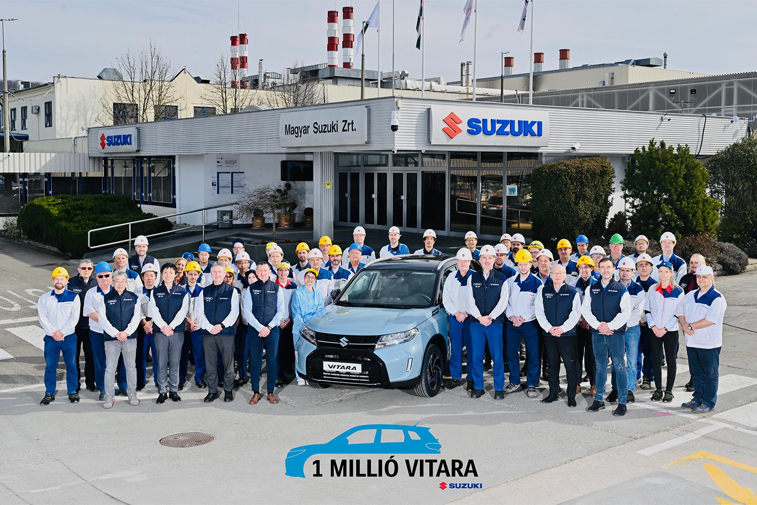 Elkészült az egymilliomodik Suzuki Vitara Esztergomban
