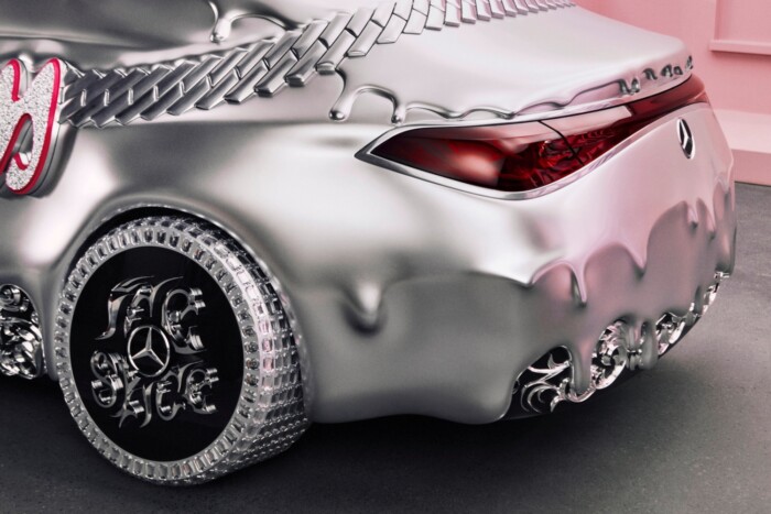 Tömény giccsel öntötték nyakon az új Mercedest 8