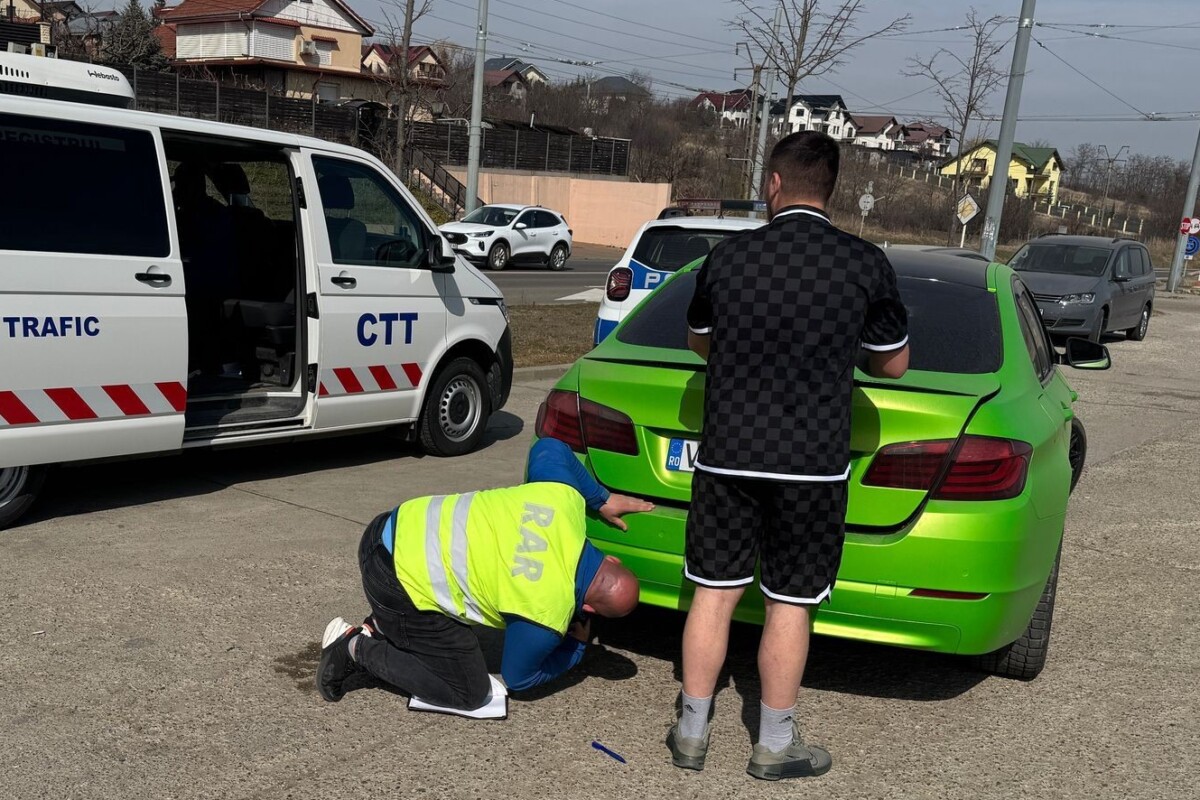 A megállított autók 40 százaléka veszélyes volt Romániában