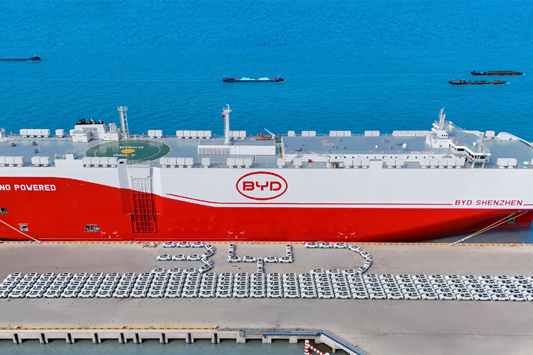 Kész a BYD új óriáshajója, amit több hasonló követ