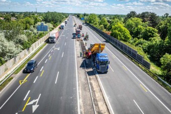 Átépítik az M7-es autópályát Siófoknál
