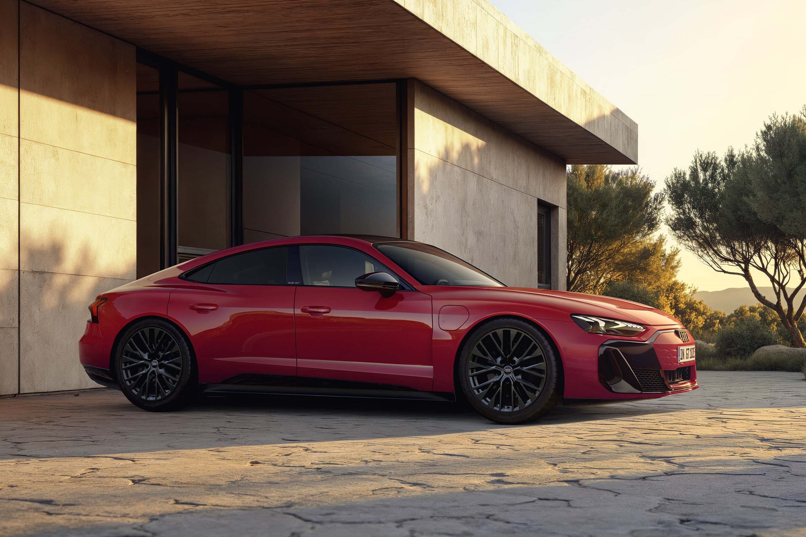 Entering the premium class Audi e-tron GT quattro combines emot | Vezess | Vezess