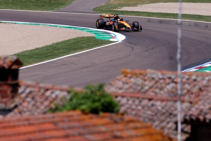 F1: Balesettel zárult az első imolai edzés